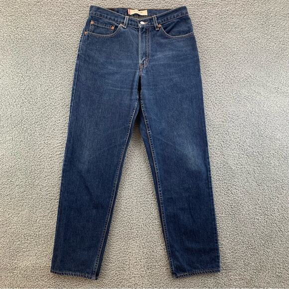 Levi's 550 Jeans Blue Denim Relaxed Fit Men's Jeans Y2K  -  Tag Size: 31 x 32 - Picture 1 of 15